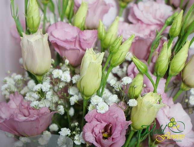 Complimentary Bouquet of Pink Eustoma photo